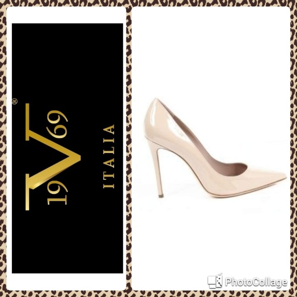 Versace 19v69 Shoes - NWT. Versace 1969 Alexandria Nude Stiletto Heels